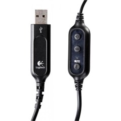 Logitech PC Headset 960 USB - Premium Sound & Comfort for Crystal Clear Communication